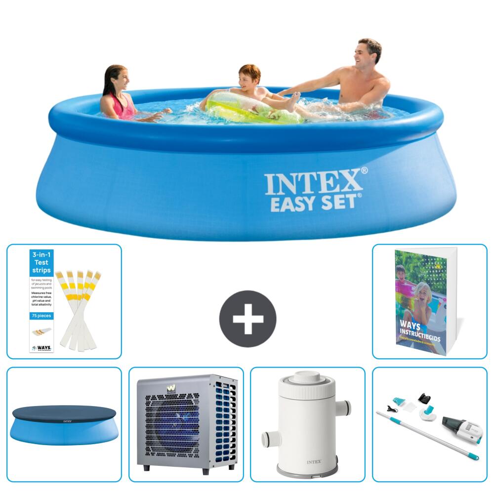 INTEX Basen Easy Set Okrągły - 305x76 cm - 7-częściowy S25