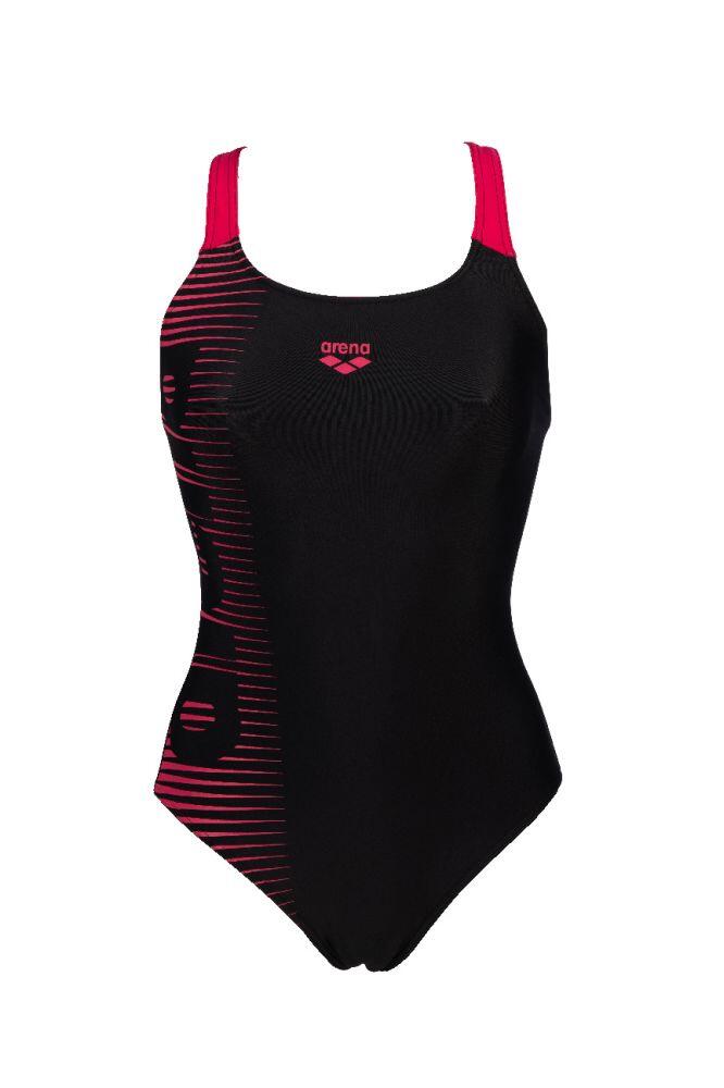 Strój kąpielowy damski jednoczęściowy sportowy na basen Arena Logo Swim Pro