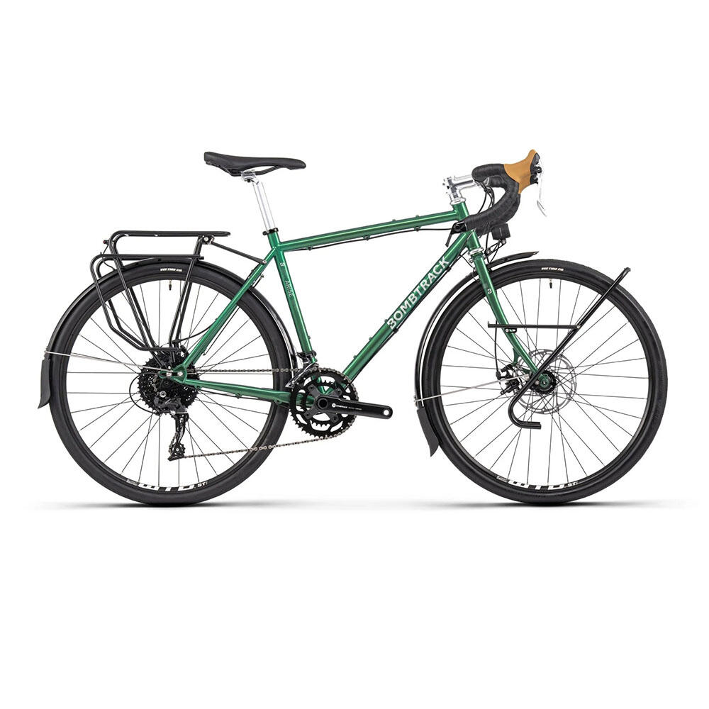 Rower turystyczny Arise – metaliczny zielony – rozmiar S – 49 cm