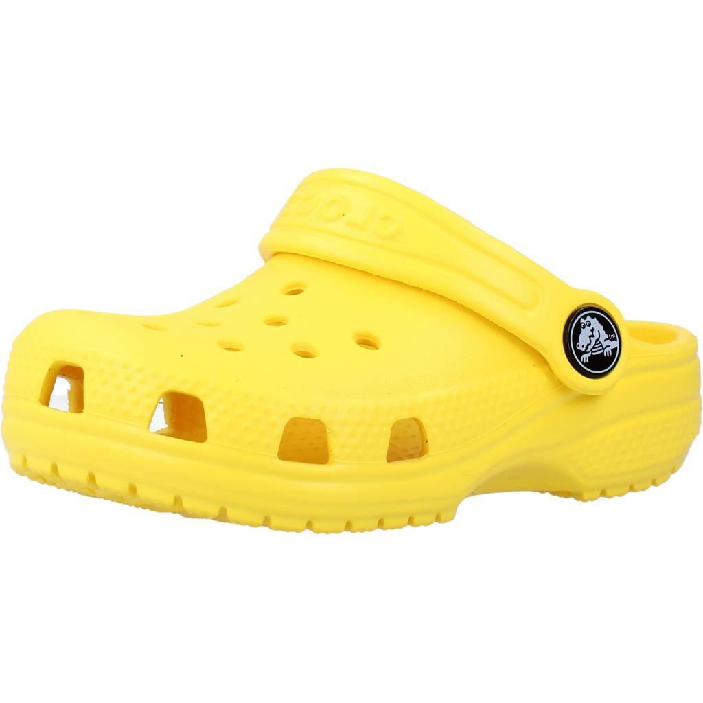 Klapki Crocs Model Classic Clog T Kolor żółty