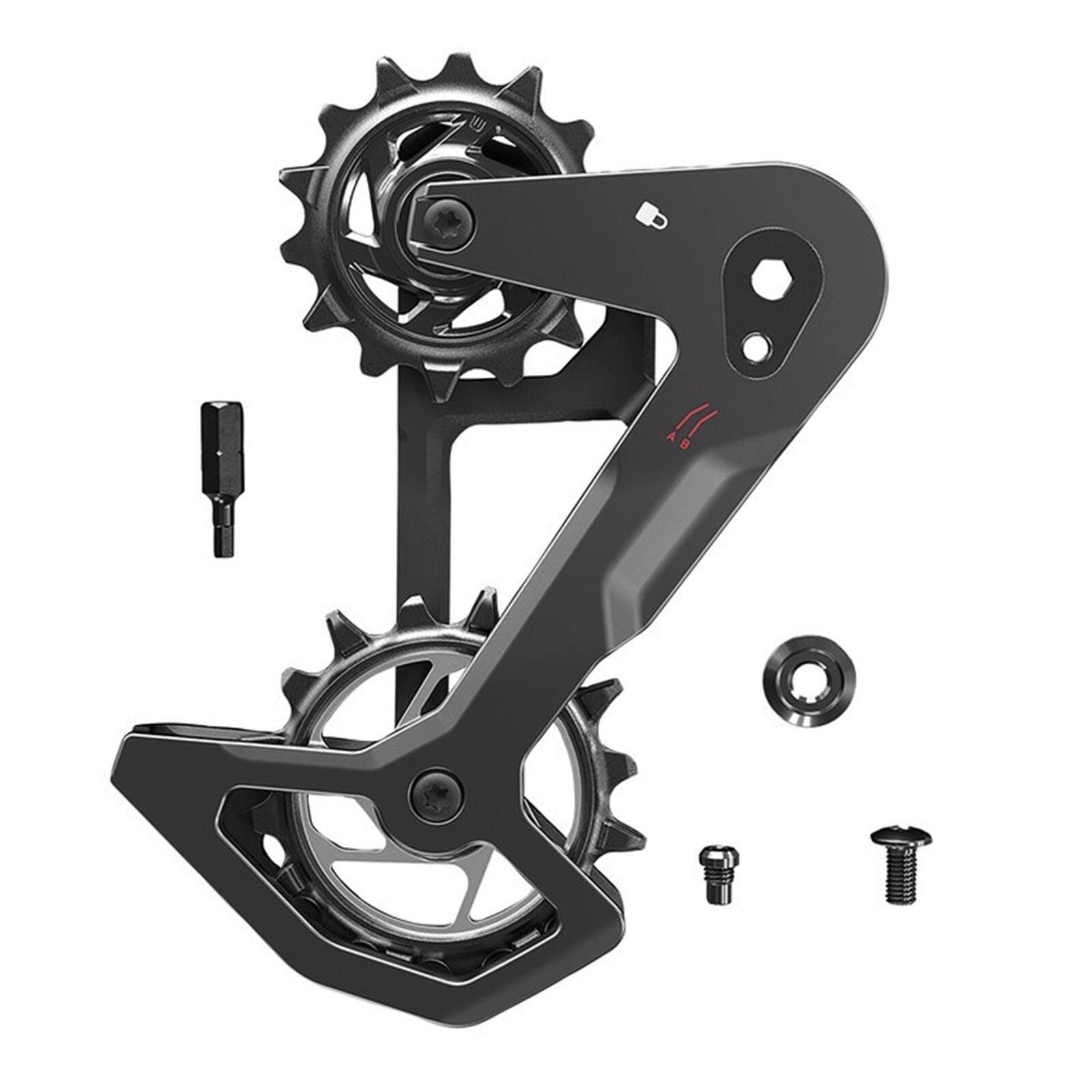 Kompletny koszyk przerzutki z włókna węglowego Sram T-Type Eagle AXS