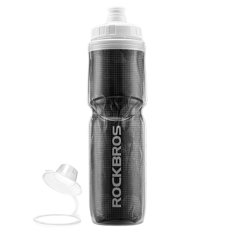 Bidon rowerowy termiczny Rockbros BT65BK