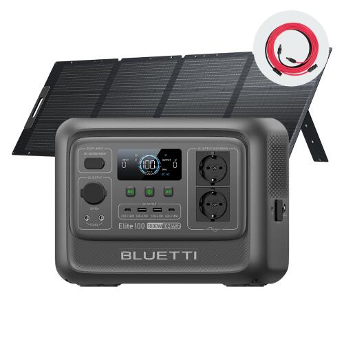 Stacja zasilania Elite 100 V2 +200W, 1024Wh cichy generator przenośny na camping