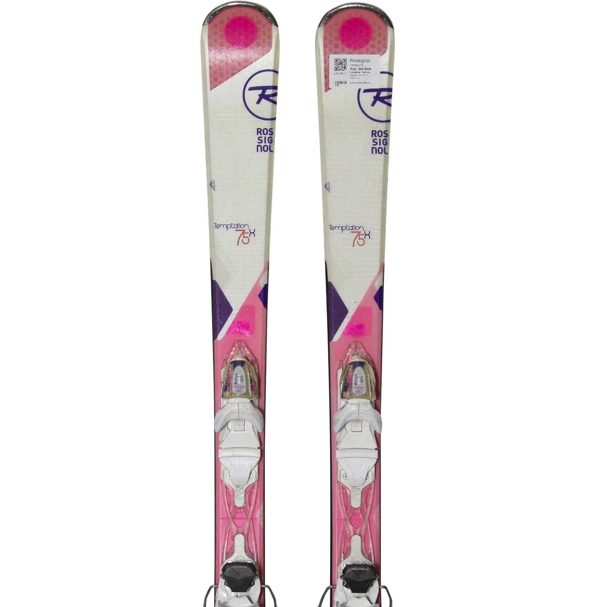 Second Life- Narty ROSSIGNOL Temptation 75x  168 cm- Stan dobry