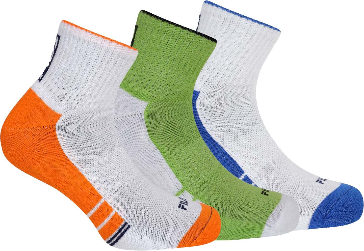 Fila 3-pack skarpet Quarter białe 35-38