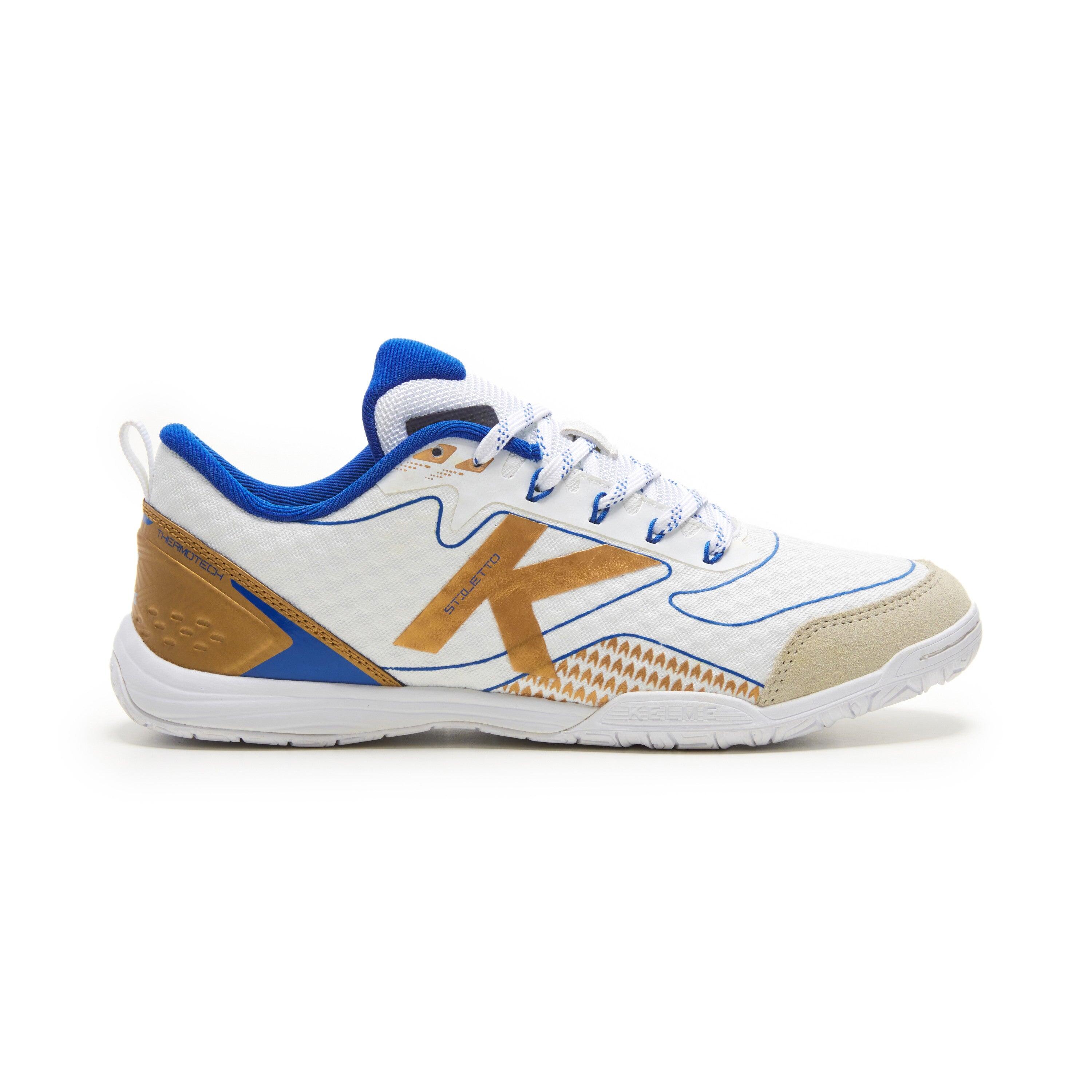 Kelme Zapatillas De Fútbol Sala Stiletto Blanco Unisex
