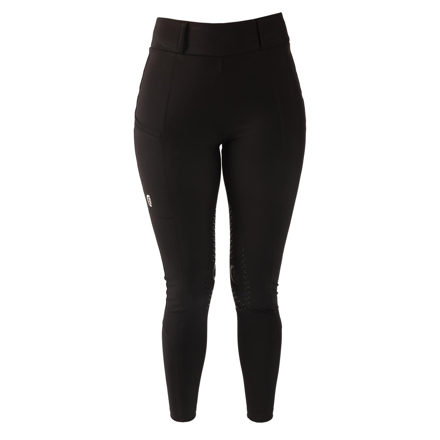 Legginsy jeździeckie z gripem na kolanach dla kobiet Kentucky Horsewear Classic