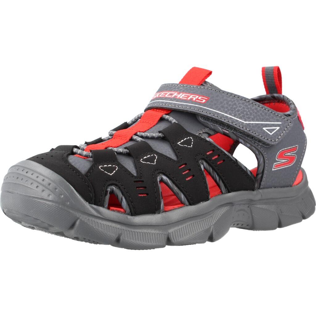 Sandały SKECHERS 407015L Szary