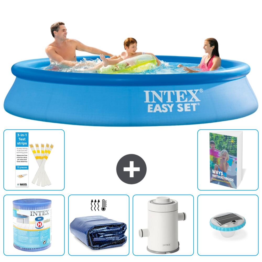 INTEX Basen Easy Set Okrągły - 305x61 cm - 7-częściowy S101