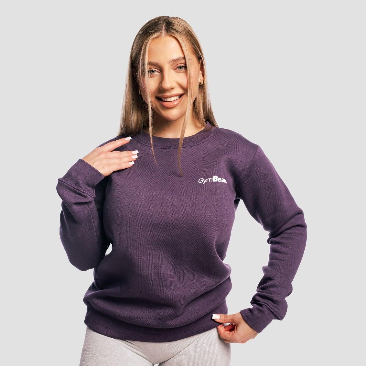Bluza damska fitness regular fit Basic Obsidian