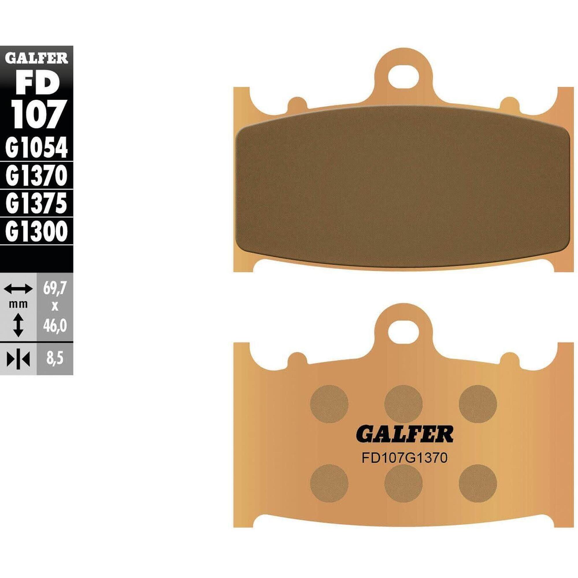 Galfer FD107 G1370 Klocki Hamulcowe Sintered Metal