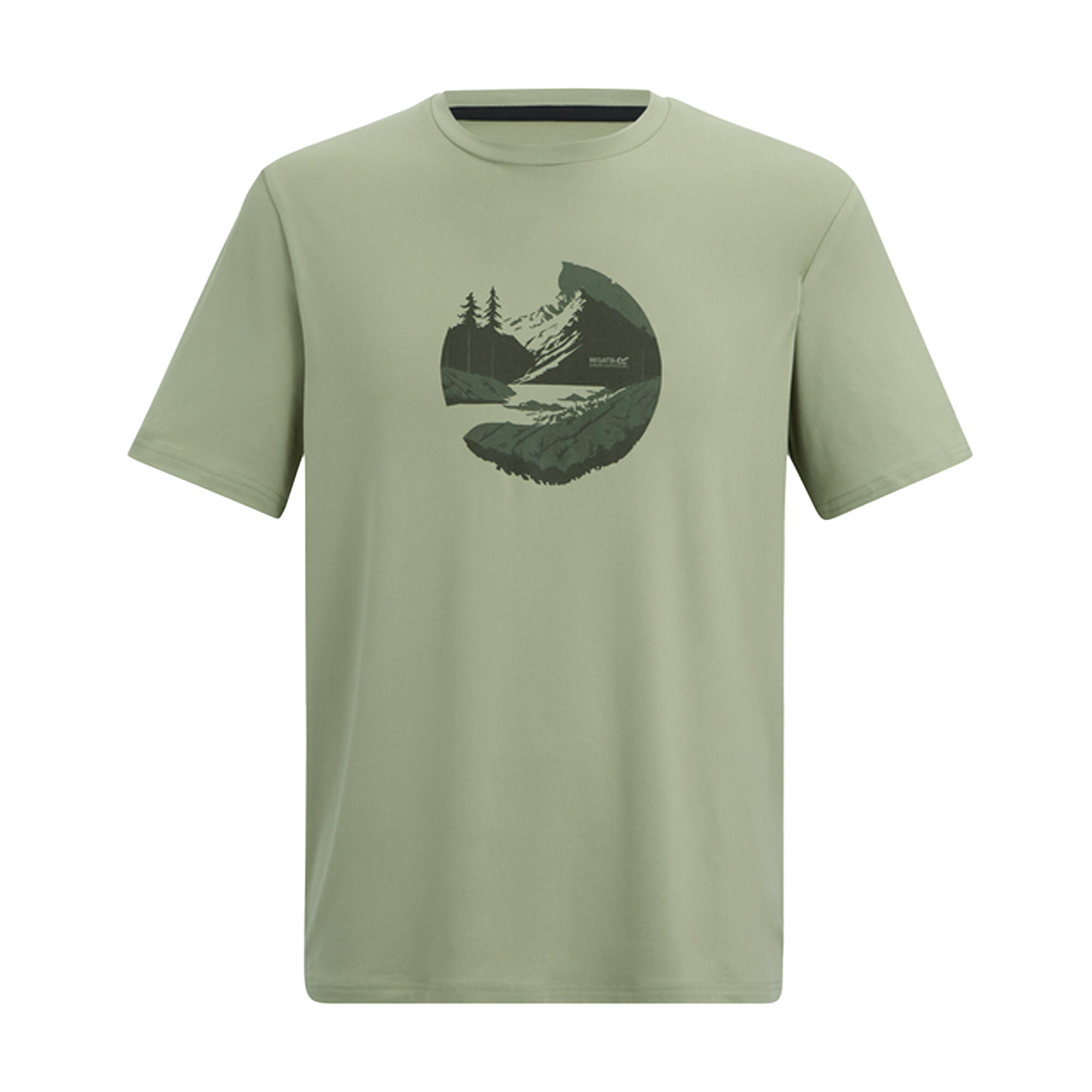 T-shirt Męski Z Górą Fingal