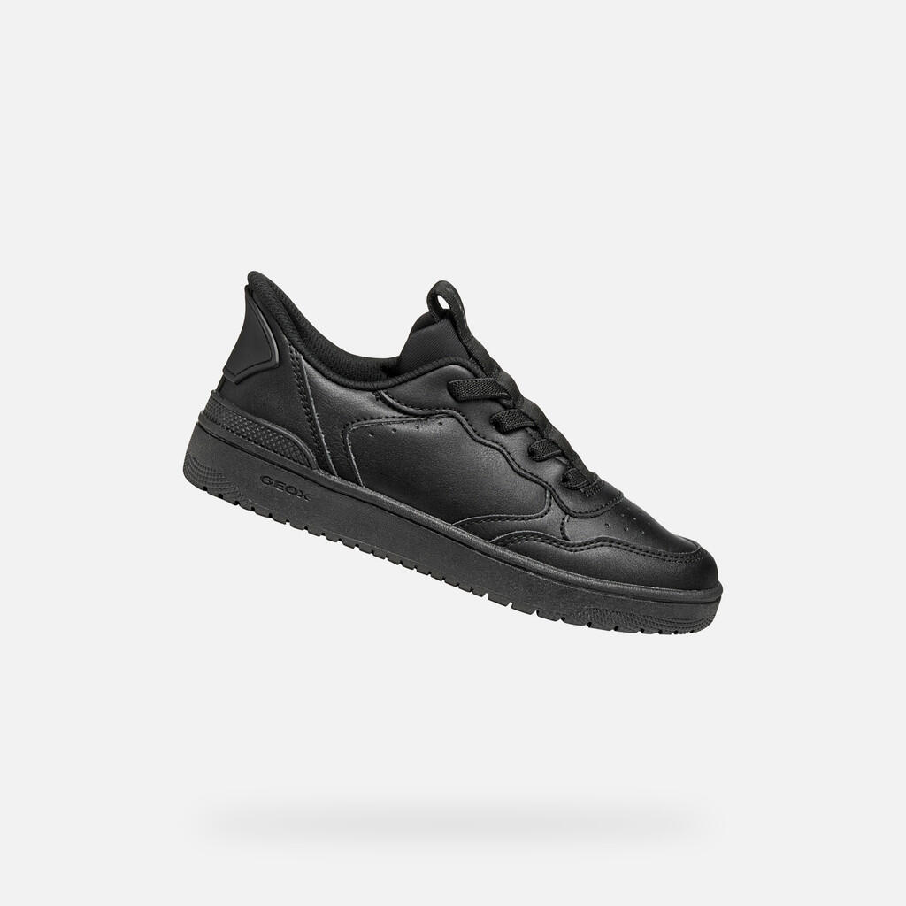 Buty GEOX J WASHIBA FAST IN BO Czarny