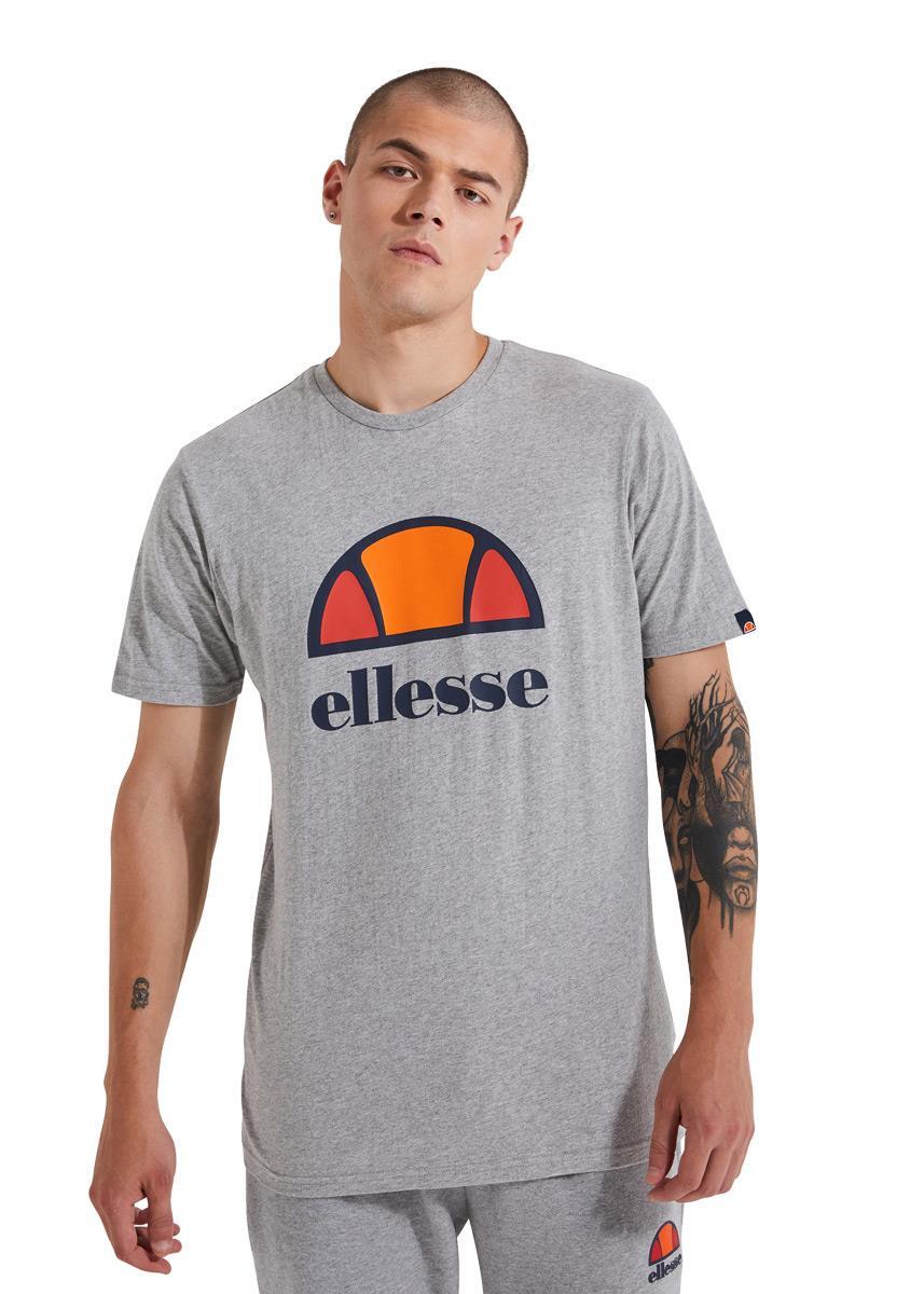 Koszulka z krótkim rękawem Męska Ellesse Dyne Szary