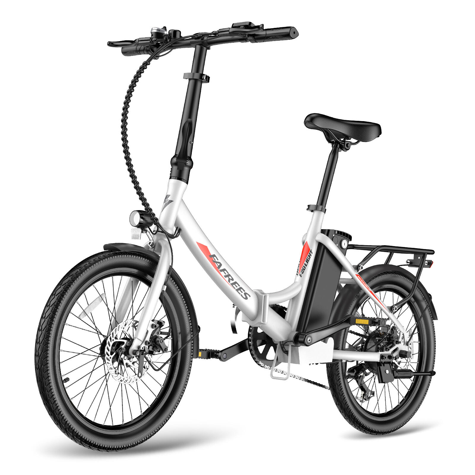 FAFREES F20 Light Rower Elektryczny Składany 250W 16,75Ah Shimano 7-biegów