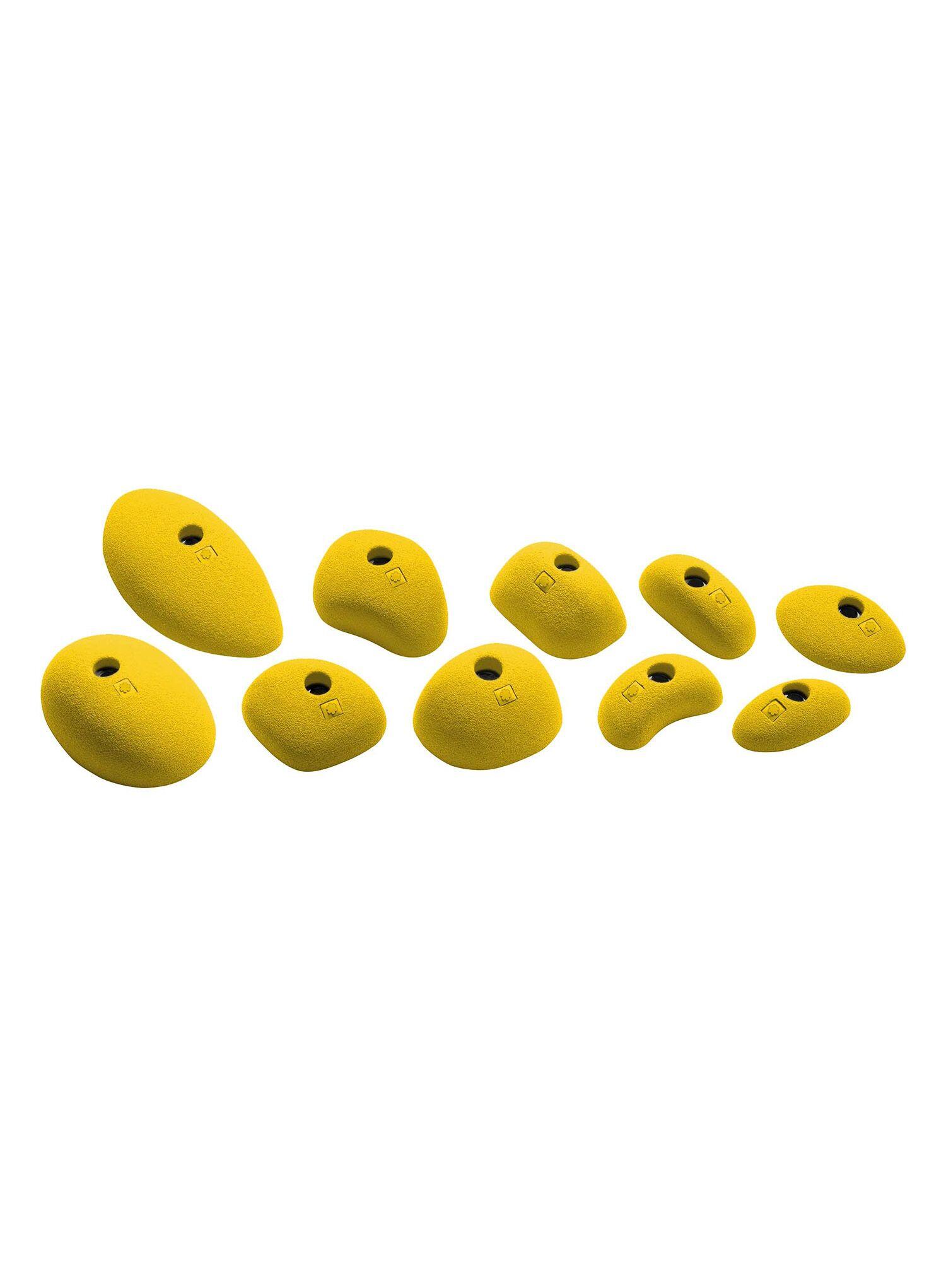 Chwyty wspinaczkowe Ocun Holds Set 2 Slopers - yellow/yellow