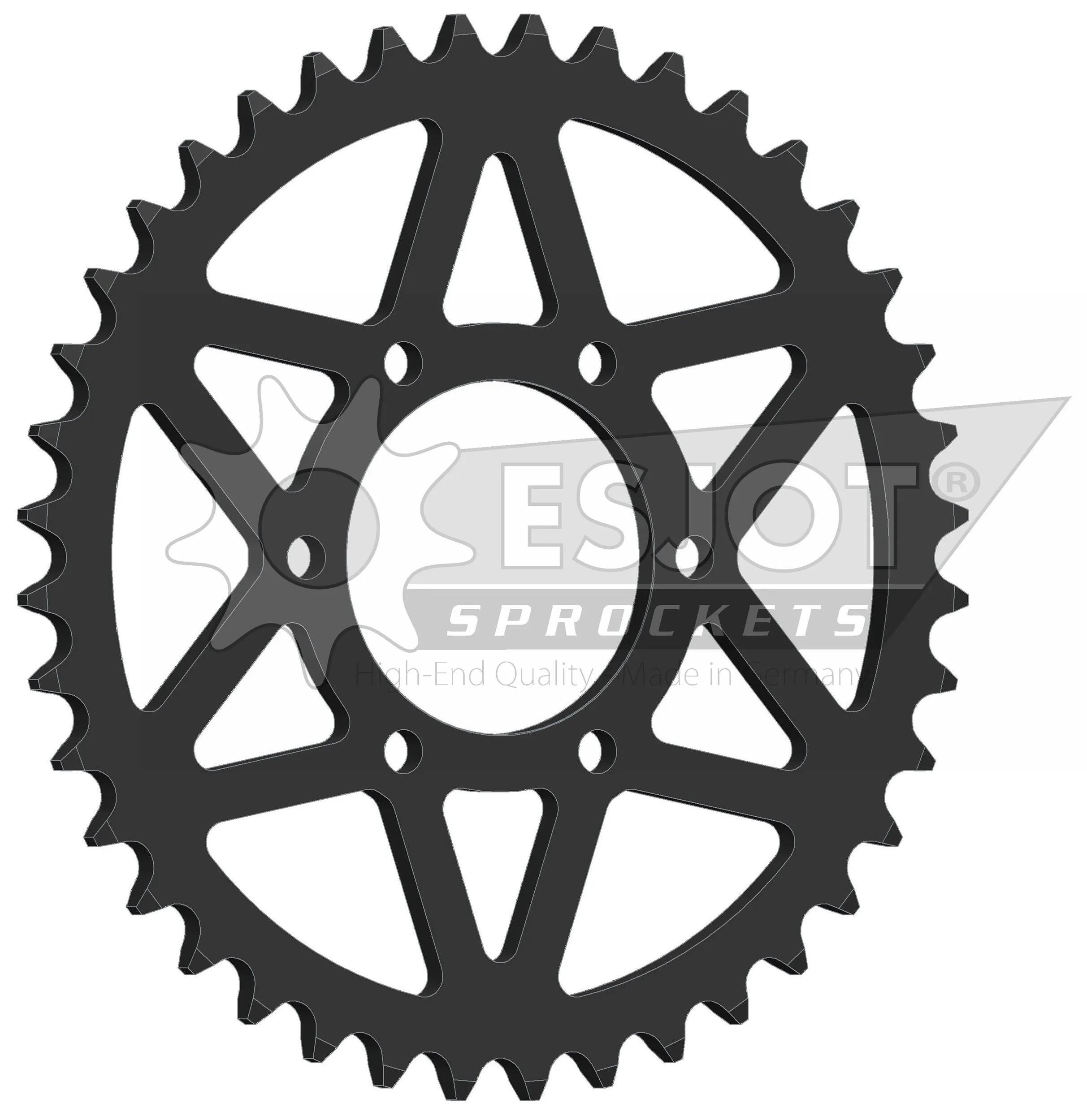 Zębatka rowerowa Esjot 520 40z stal czarna