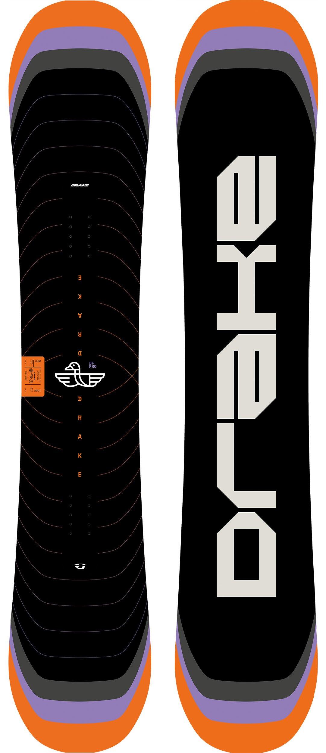 Deska snowboardowa DRAKE DF Pro, 152 cm