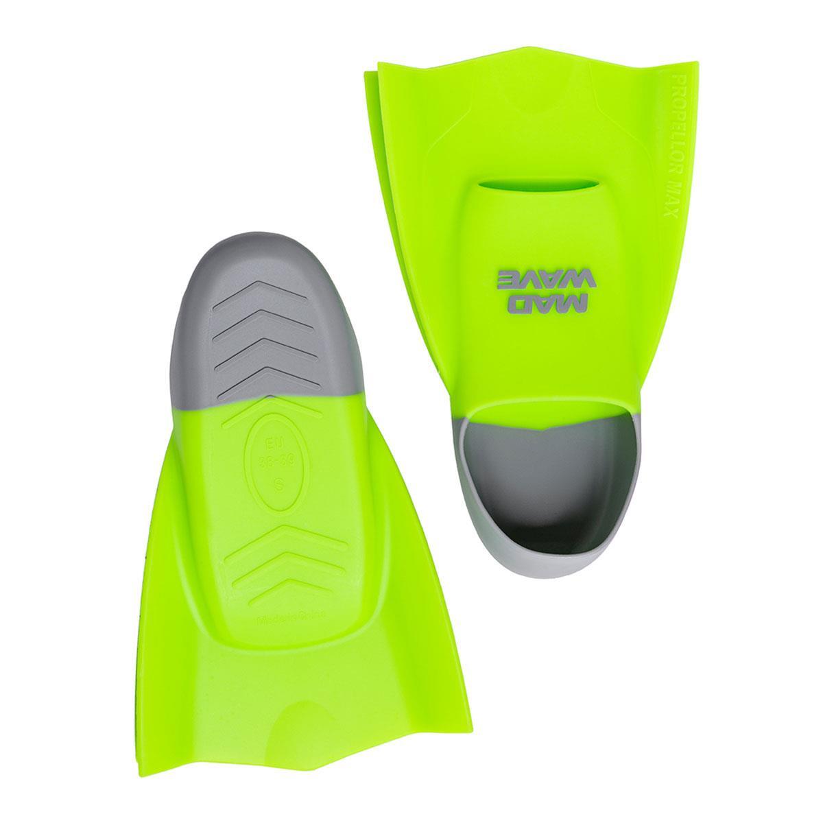 Płetwy Treningowe Mad Wave Propellor Max – Zielone – Rozmiar 43