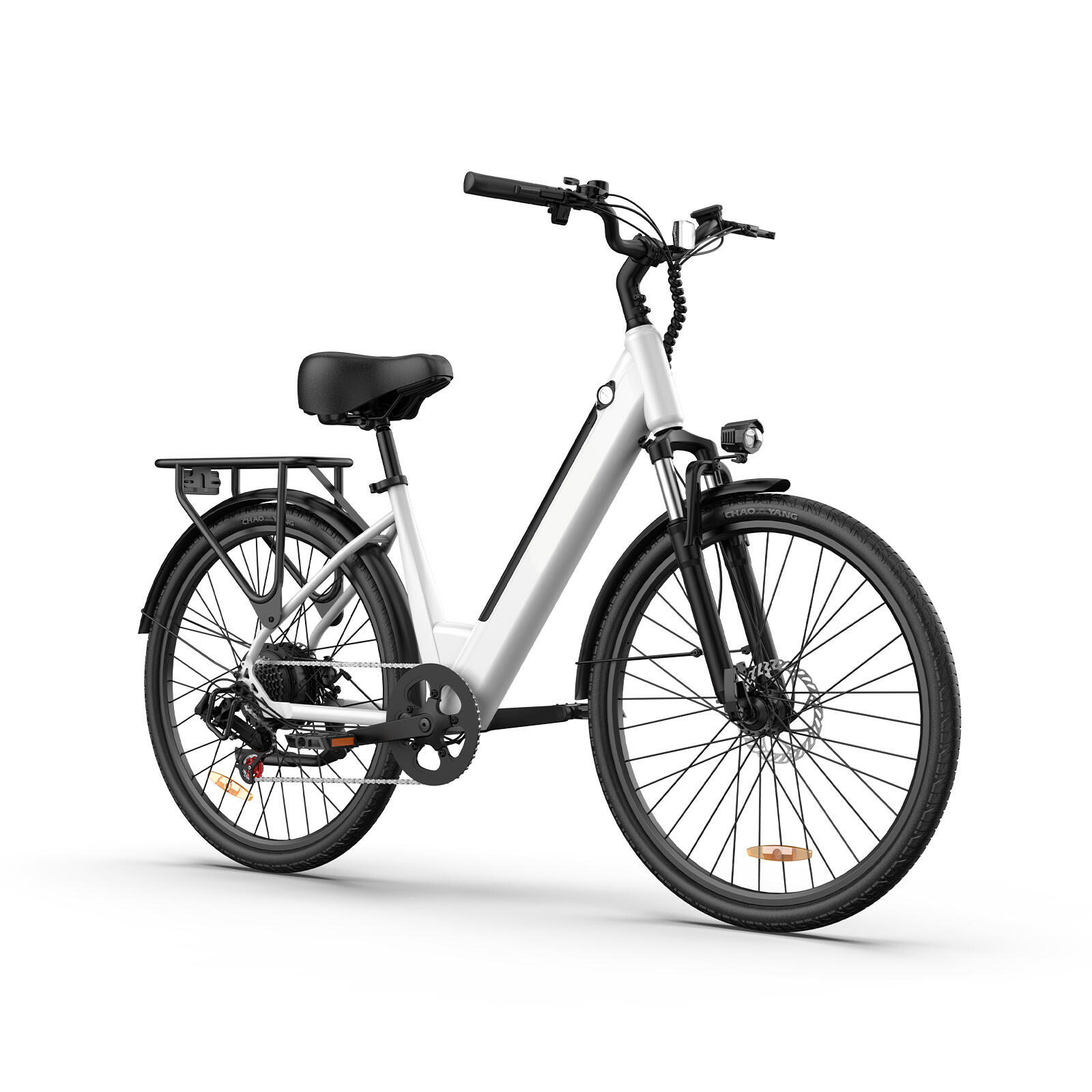 Rower elektryczny URLIFE E26 – model miejski z wyjmowaną baterią 48 V 10,4 Ah
