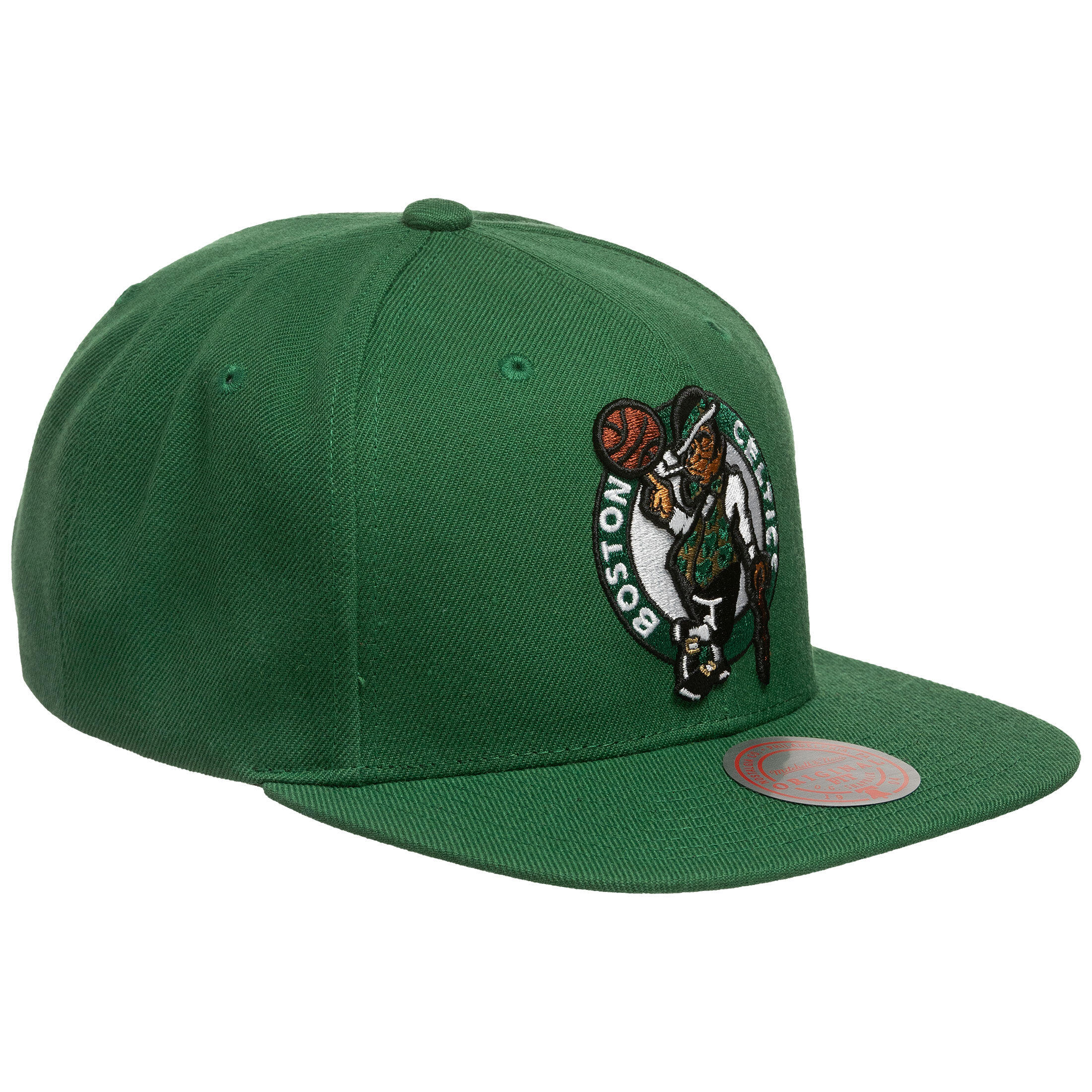 Czapka z daszkiem do koszykówki Mitchell & Ness NBA Boston Celtics zielona