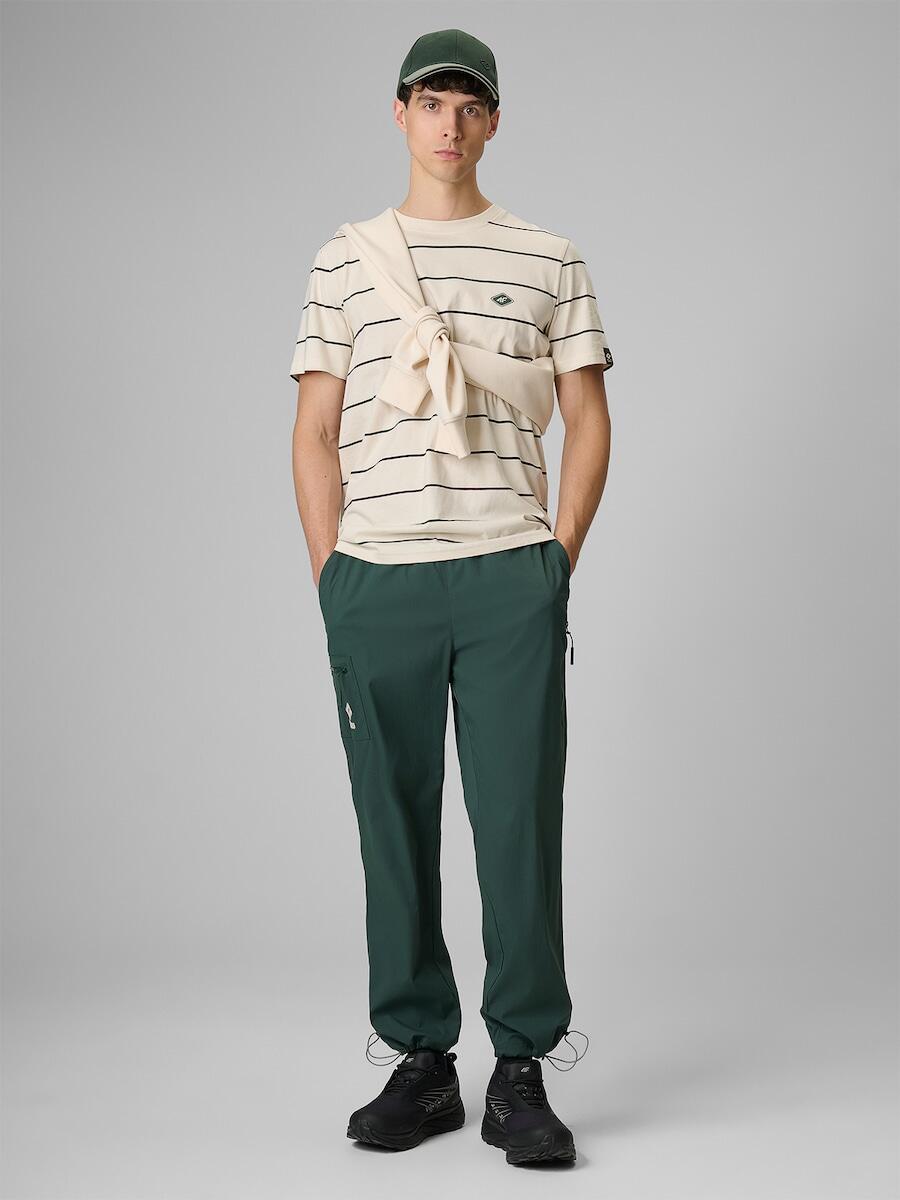Spodnie casual joggery męskie 4F 4FRSS26TTROM1915