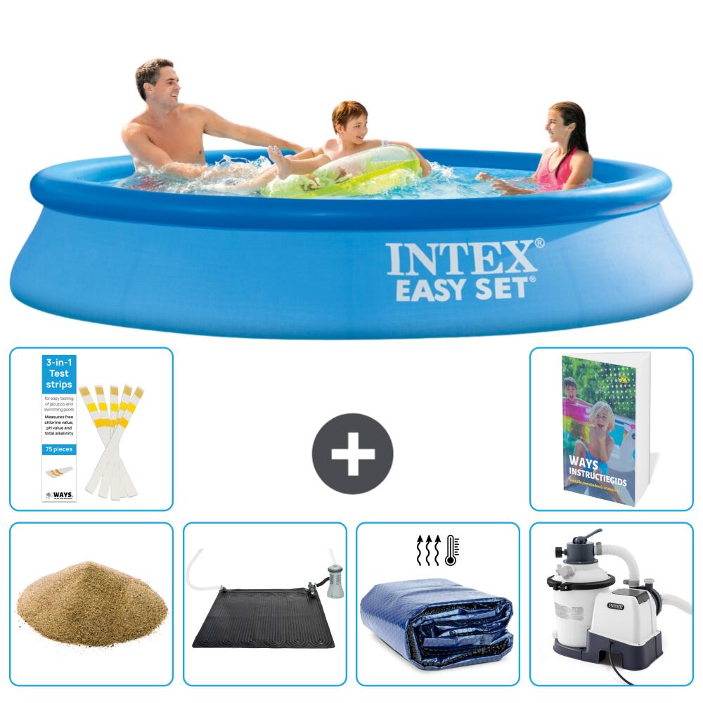 INTEX Basen Easy Set Okrągły - 305x61 cm - 7-częściowy S69
