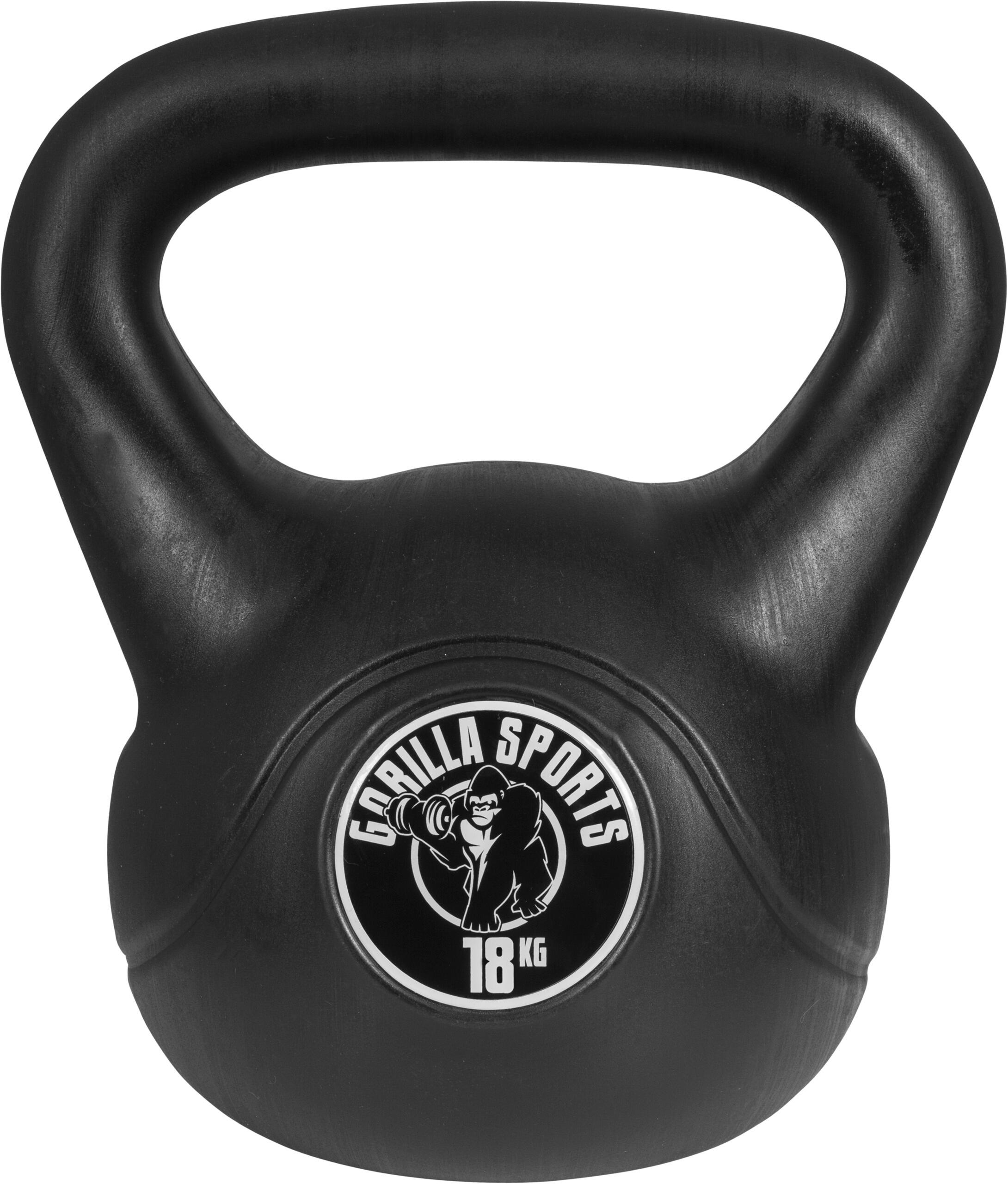 Kettlebell treningowy winylowy Gorilla Sports 18 kg