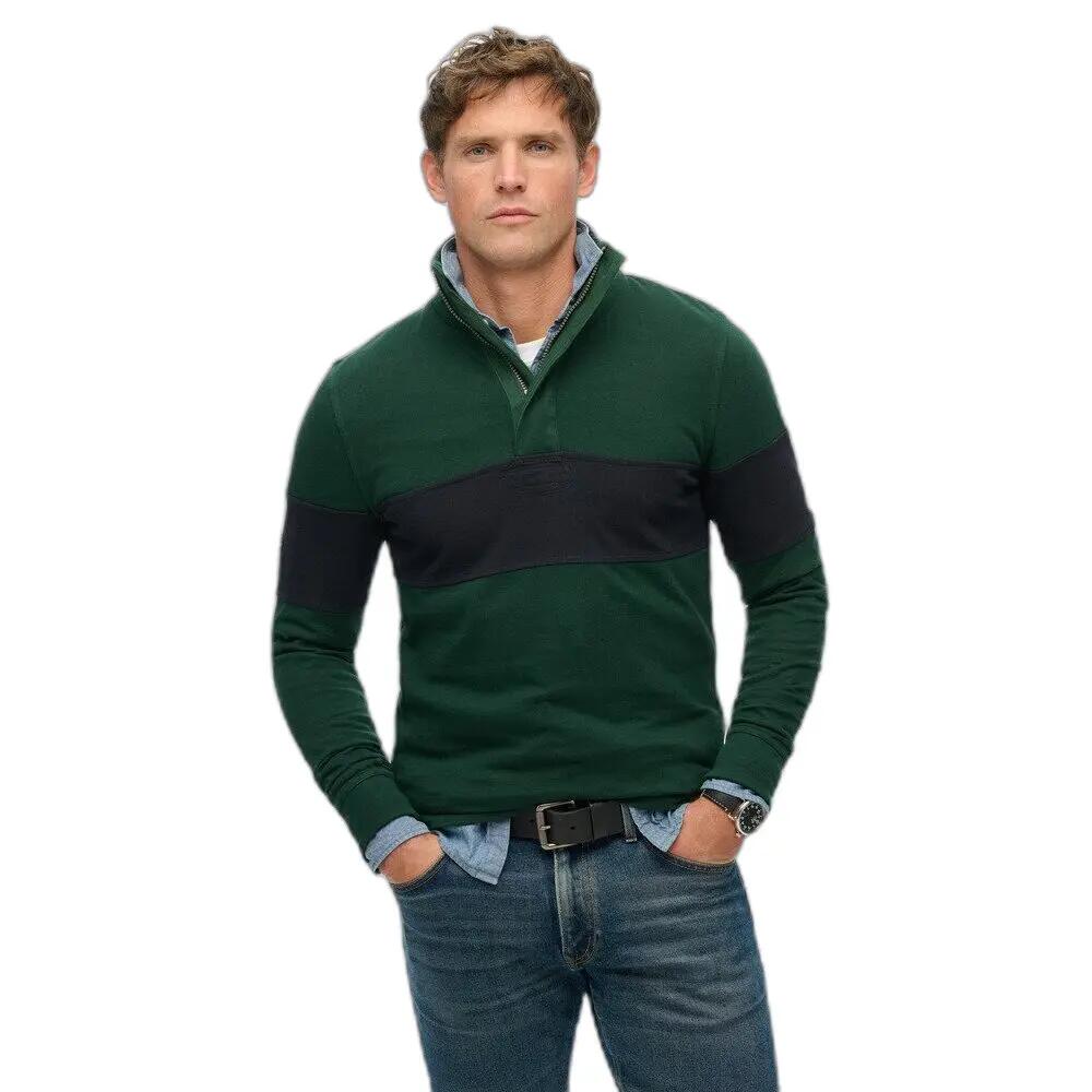Klasyczny sweatshirt z kołnierzem typu tunika Superdry