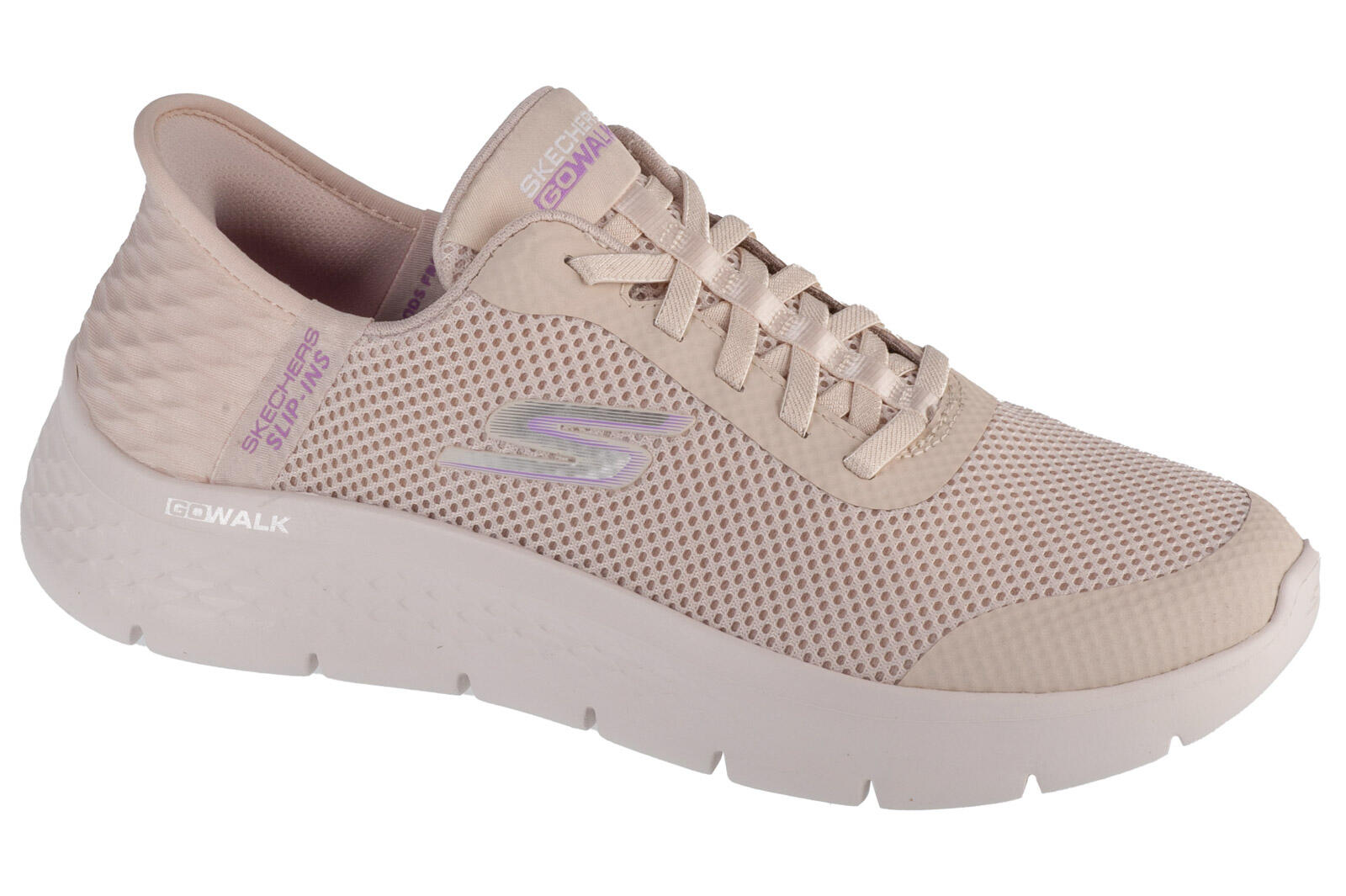 Buty SKECHERS GO WALK FLEX GRAND ENTRY Beżowy