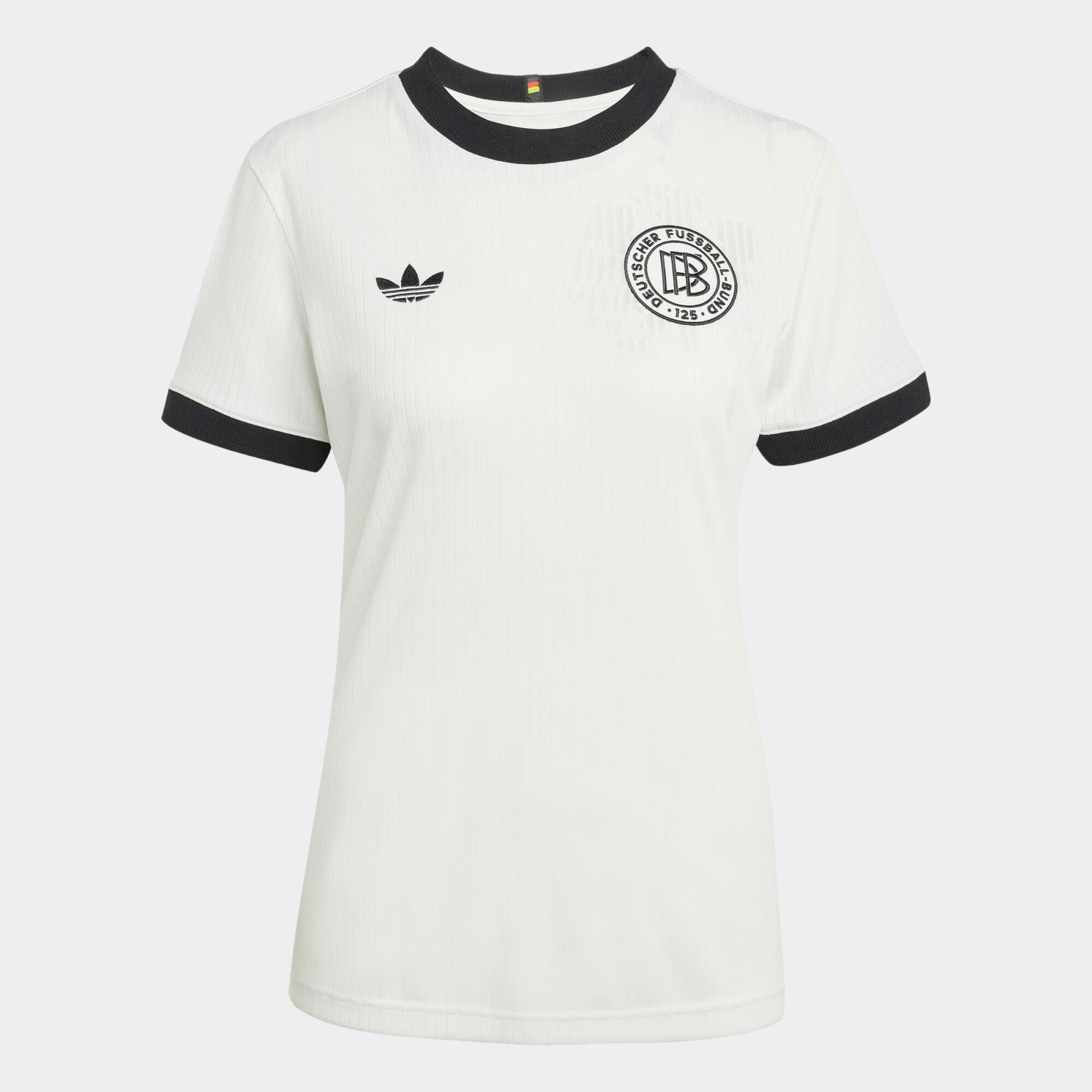 Koszulka piłkarska damska ADIDAS Niemcy „125 lat” domowa