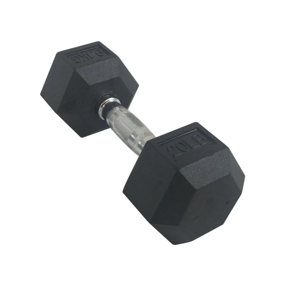 Hantle gumowe sześciokątne - za sztukę - 50 kg