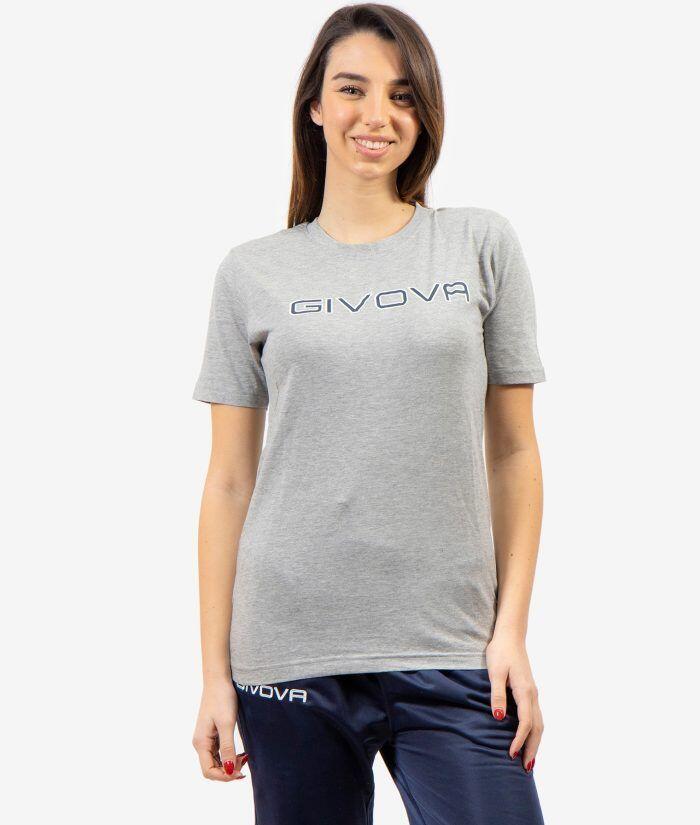 Bawełniana koszulka Givova Spot Melange Grey 2xl