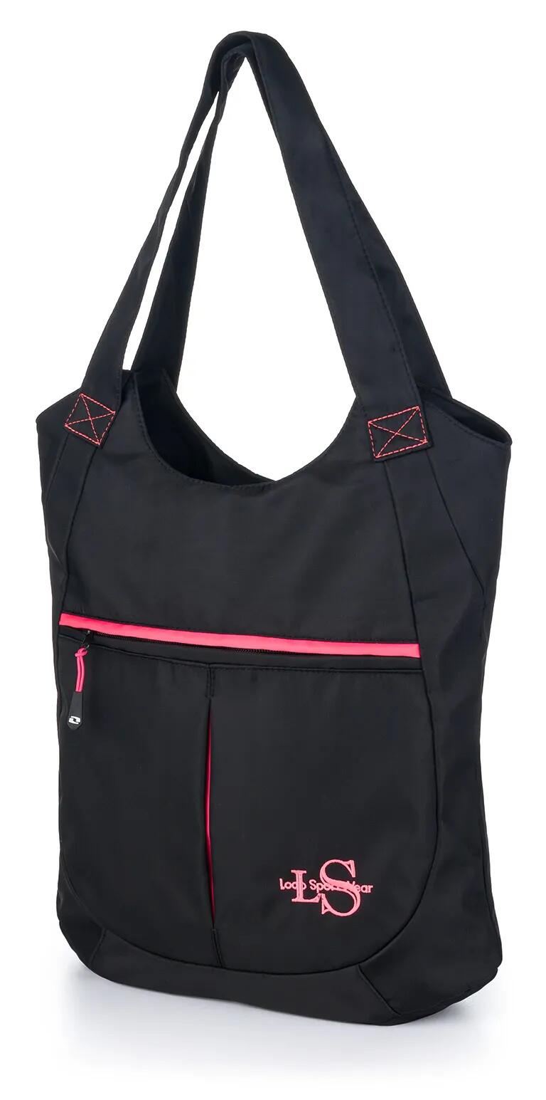 Damska torba Loap Binny Blk-pnk czarna