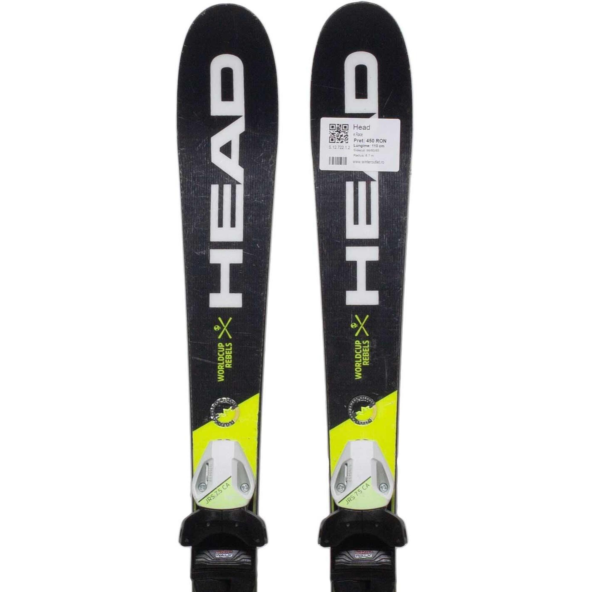 Second Life- Narty HEAD e.Race  130 cm- Stan zadowalający