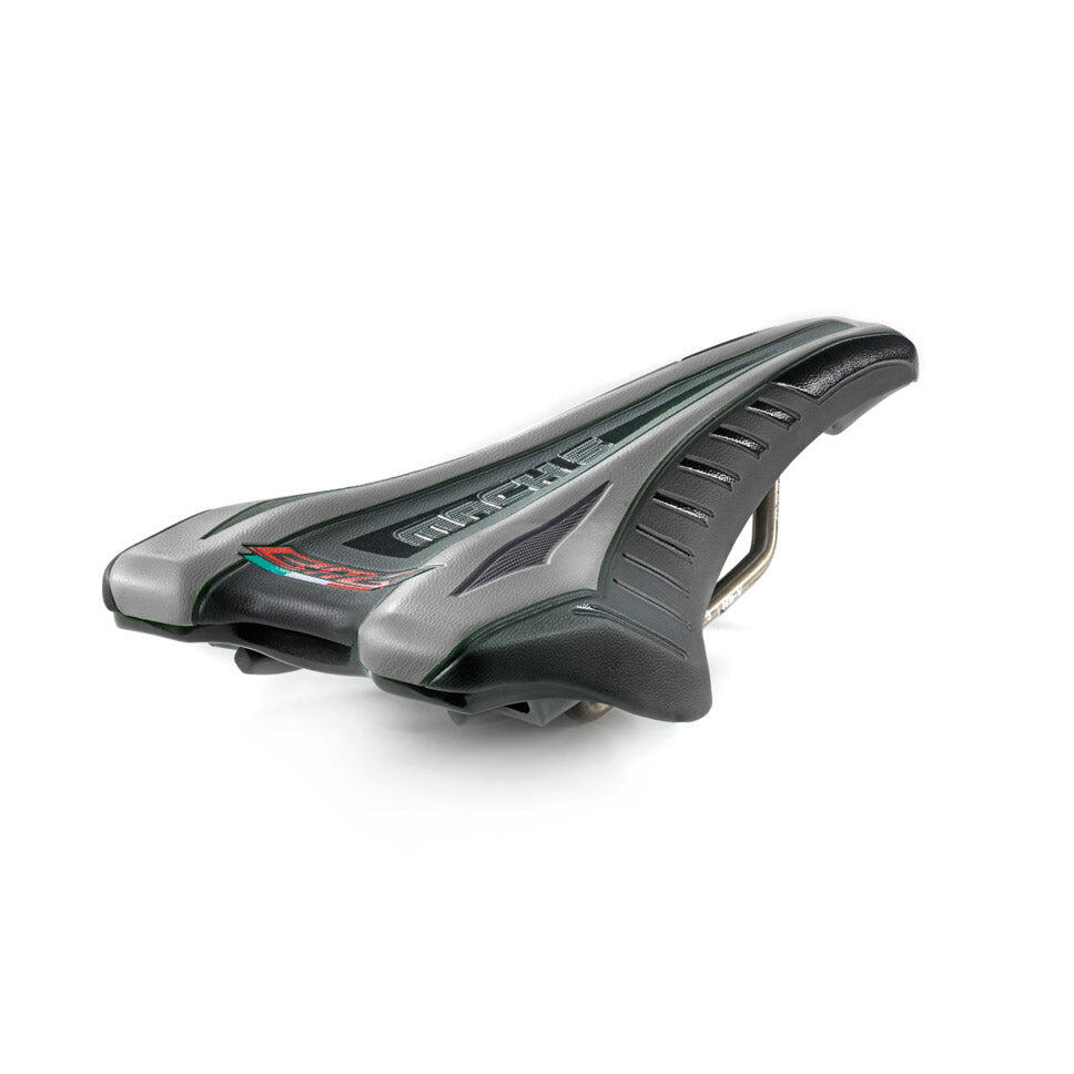 Selle Monte Grappa BMG S007 Mach 5 siodełko czarne/srebrne