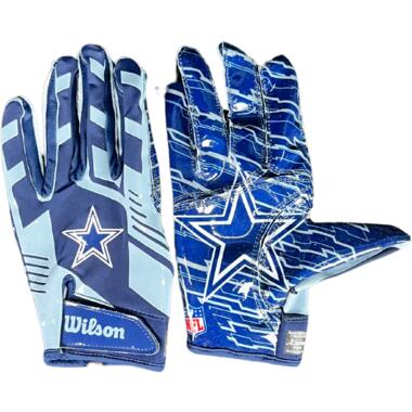 Gants de Football Américain Wilson NFL Dallas Cowboys Stretch Fit receveur