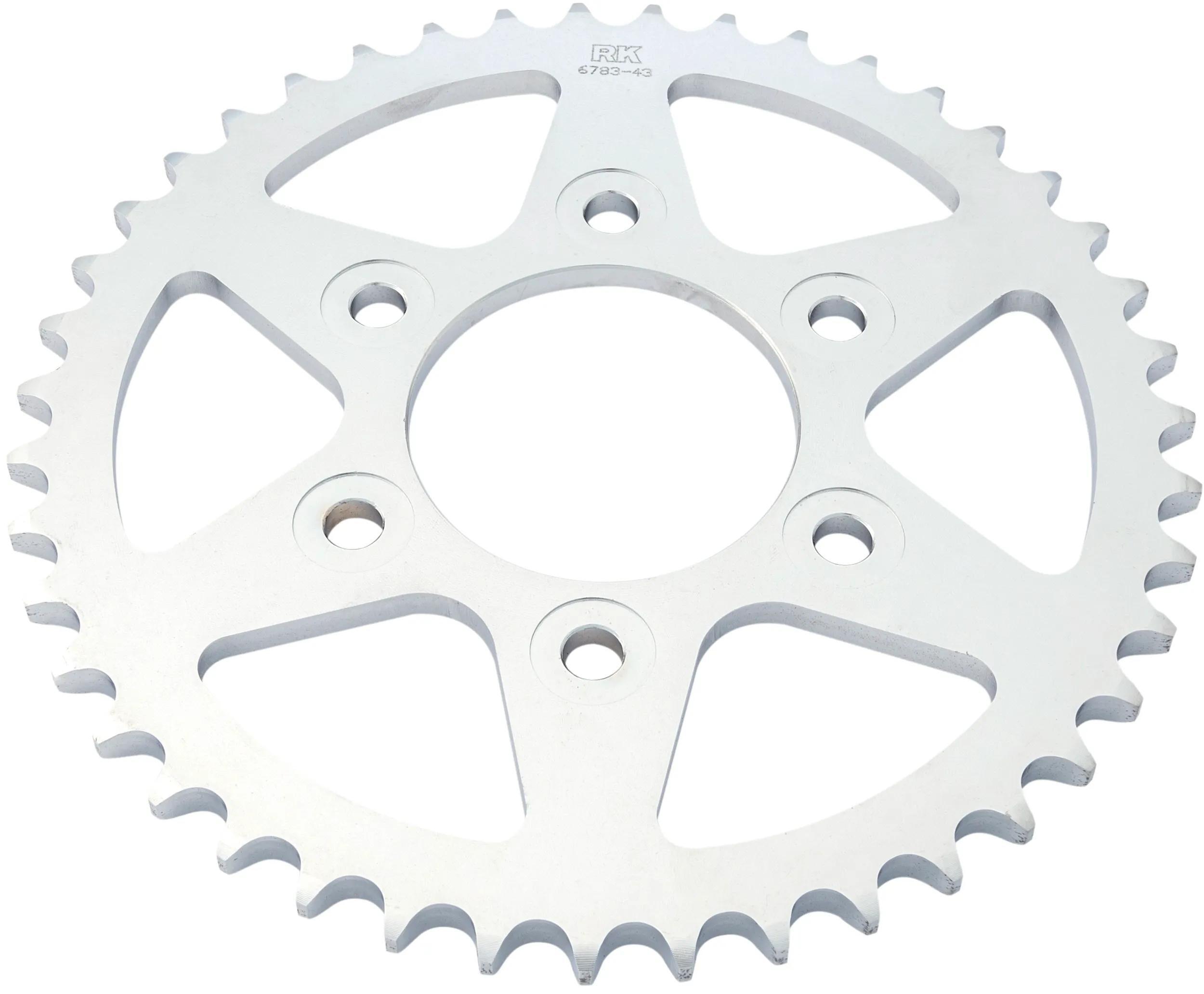 Koło łańcuchowe RK 530 43z stal srebrna