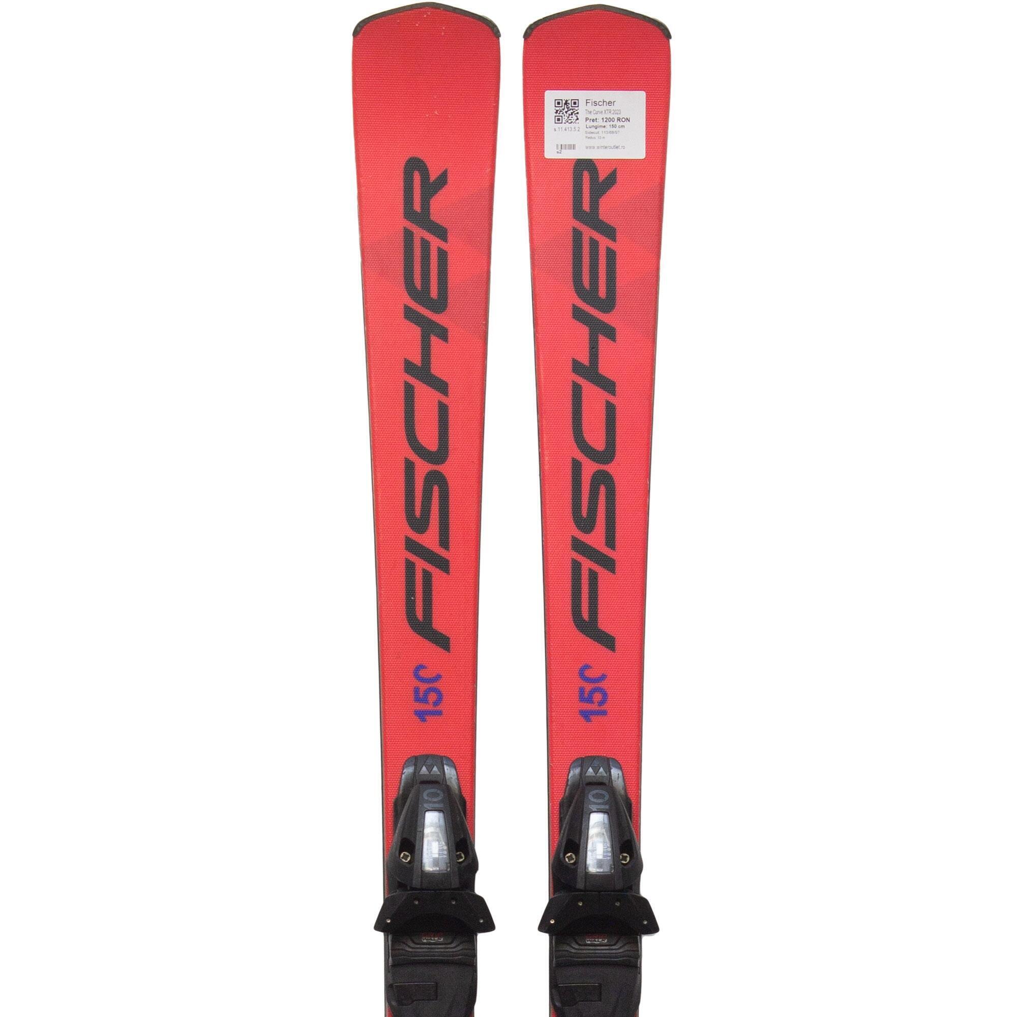 Second Life- Narty FISCHER The Curve XTR 2023 150 cm- Stan bardzo dobry