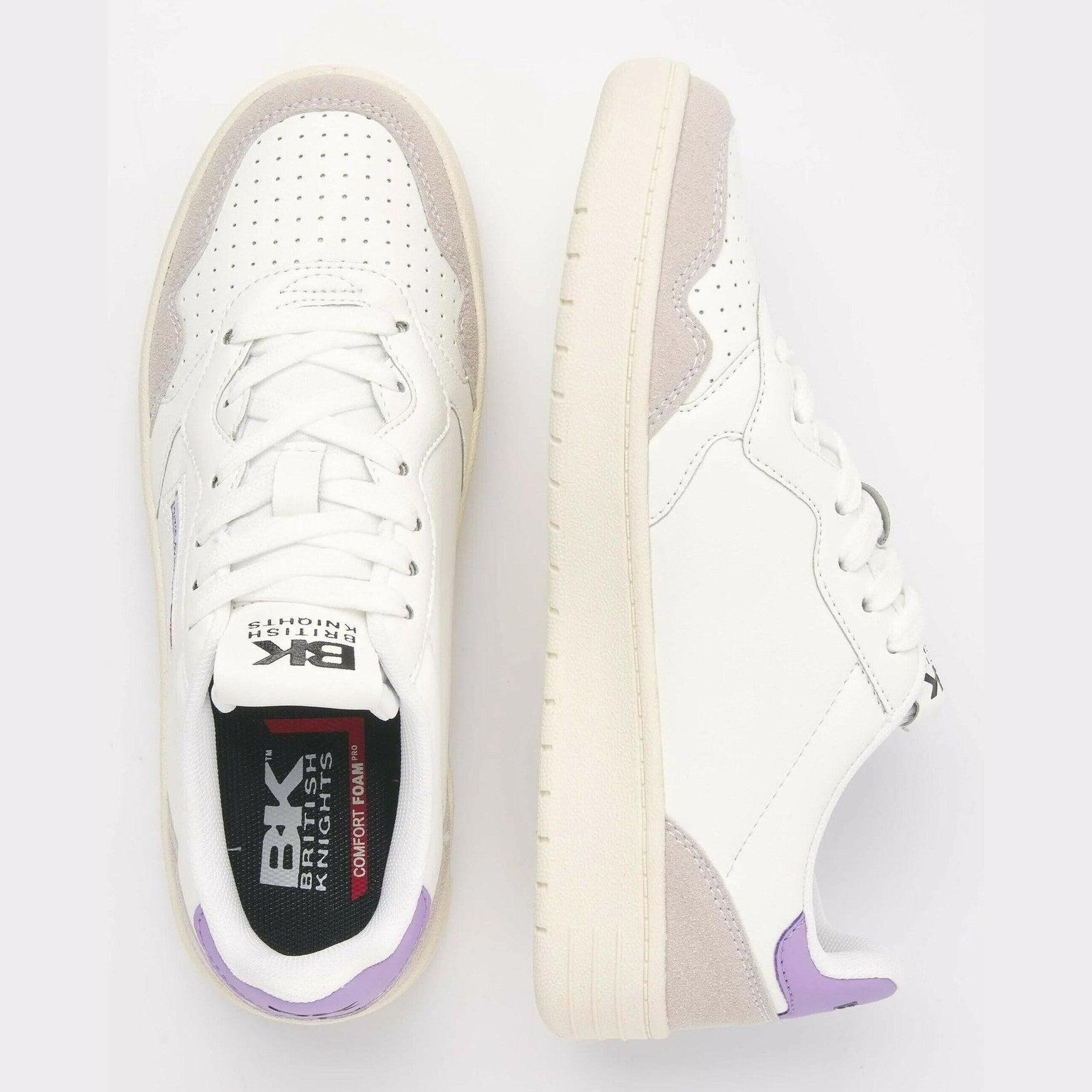 Sneakers BK Noors liliowy biały