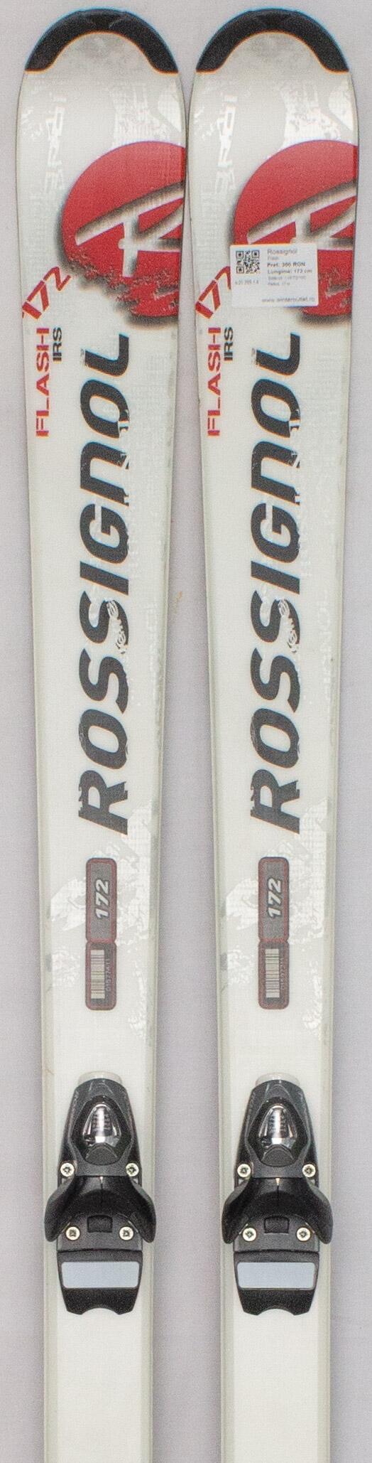 Second Life- Narty ROSSIGNOL Flash, 163 cm- Stan dobry