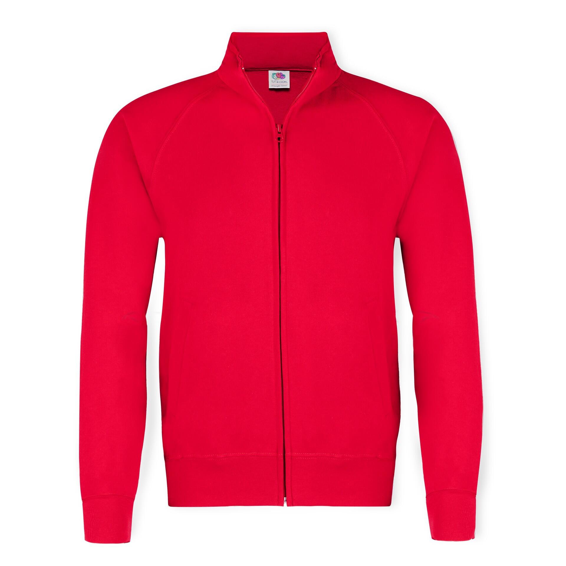 Lekka męska bluza dresowa Fruit Of The Loom Rojo
