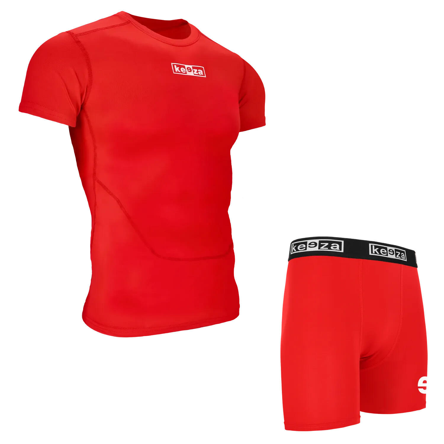 Komplet termoaktywny Keeza z krótkim rękawem