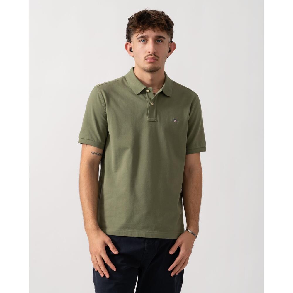 Polo z krótkim rękawem Mężczyzna GANT REG SHIELD SS PIQUE POLO