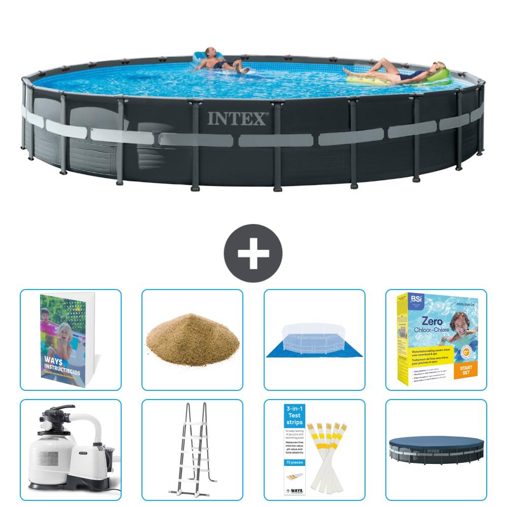 INTEX Basen Ultra XTR Okrągły - 732x132 cm - 9-częściowy S692