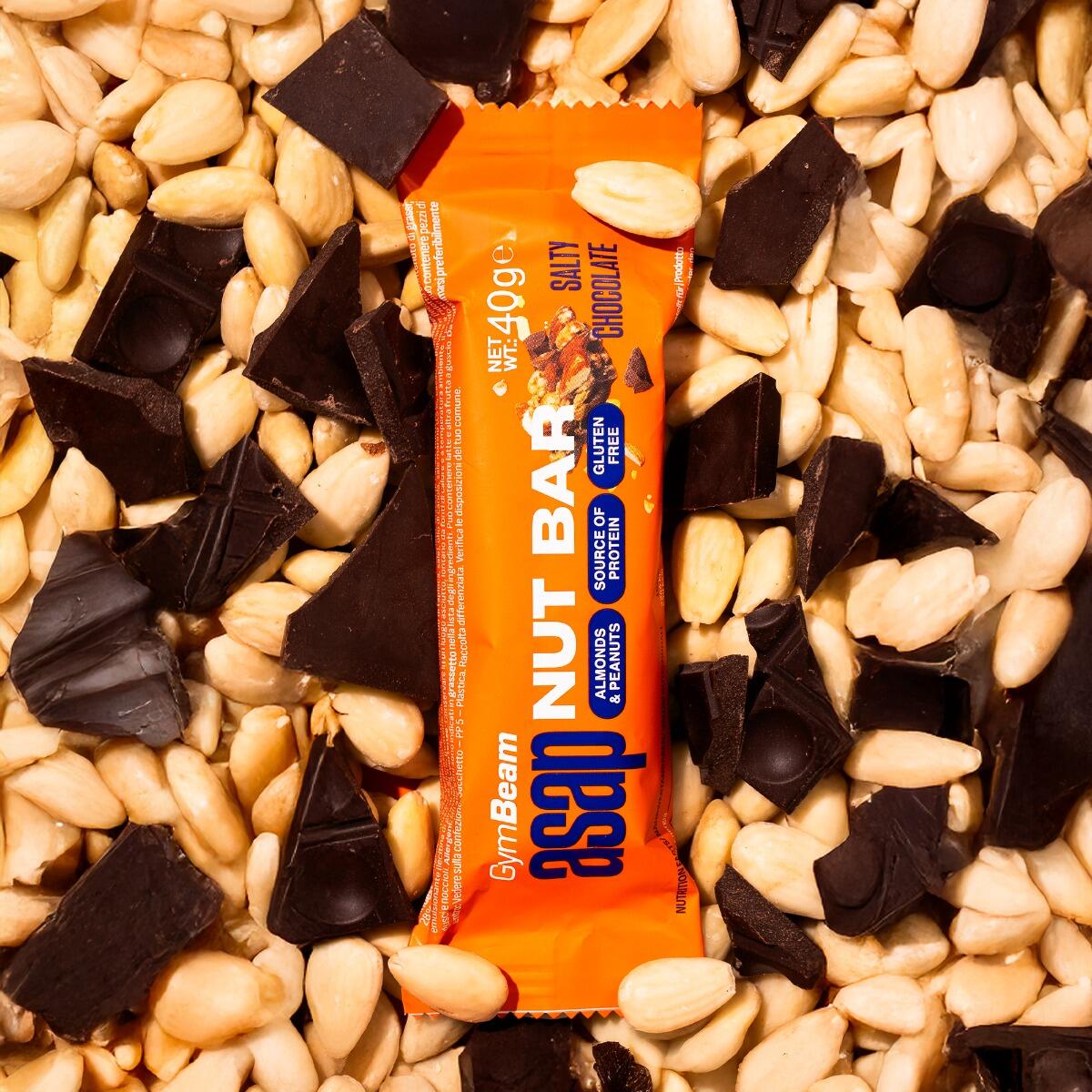 Baton proteinowy GymBeam ASAP Nut Bar 40 g salty chocolate