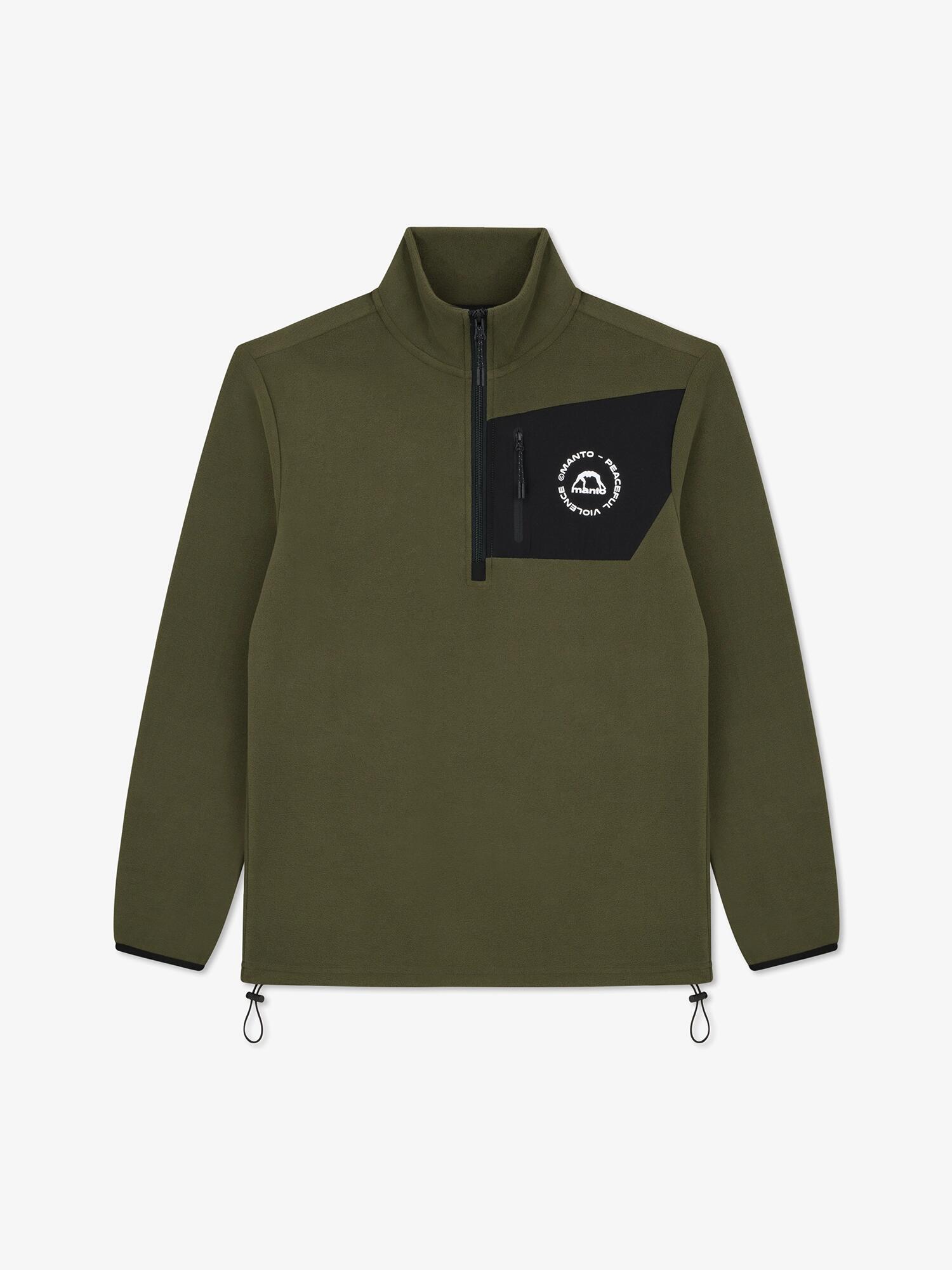 MANTO pullover CIRCLE khaki