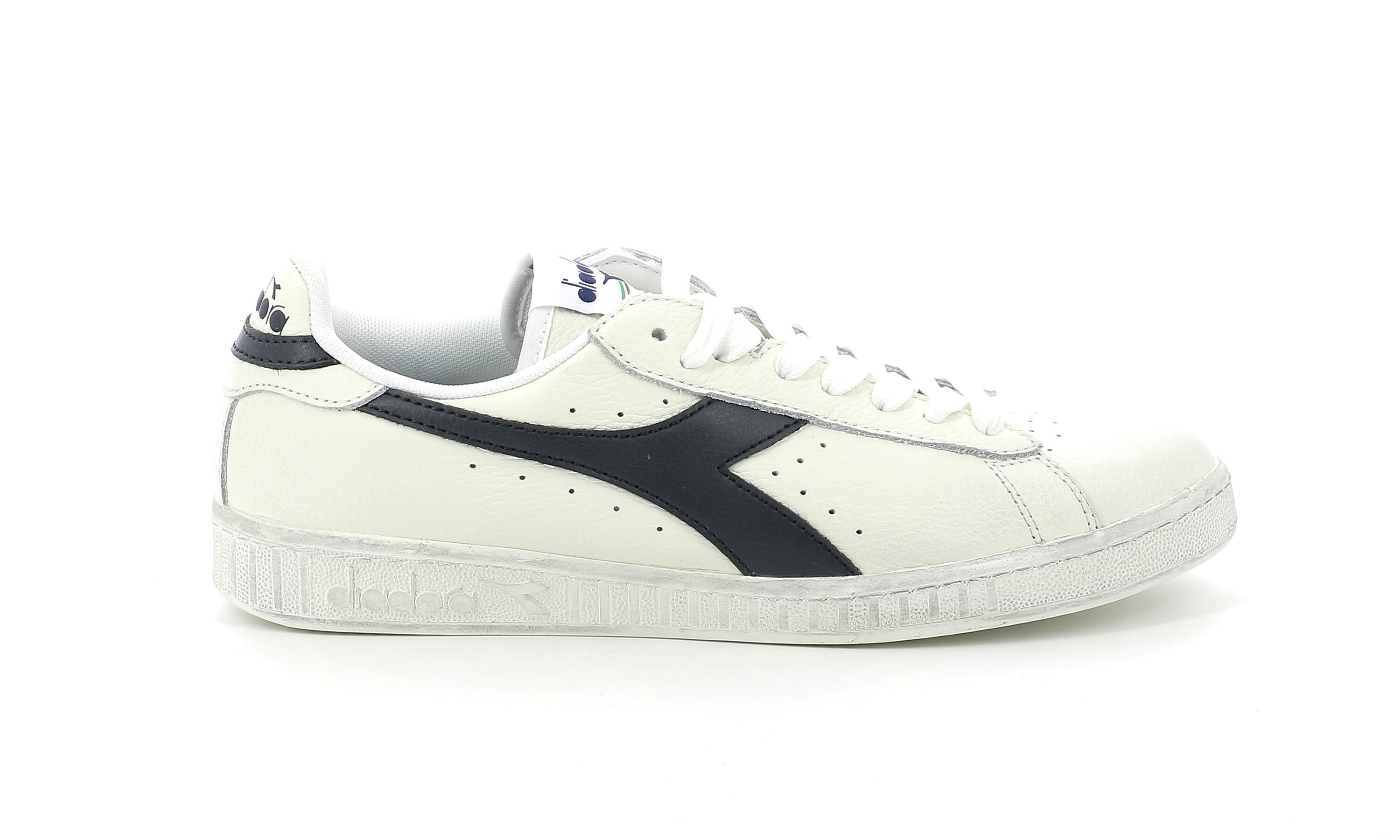 Sneakers Diadora Game Low Waxed Niebieskie