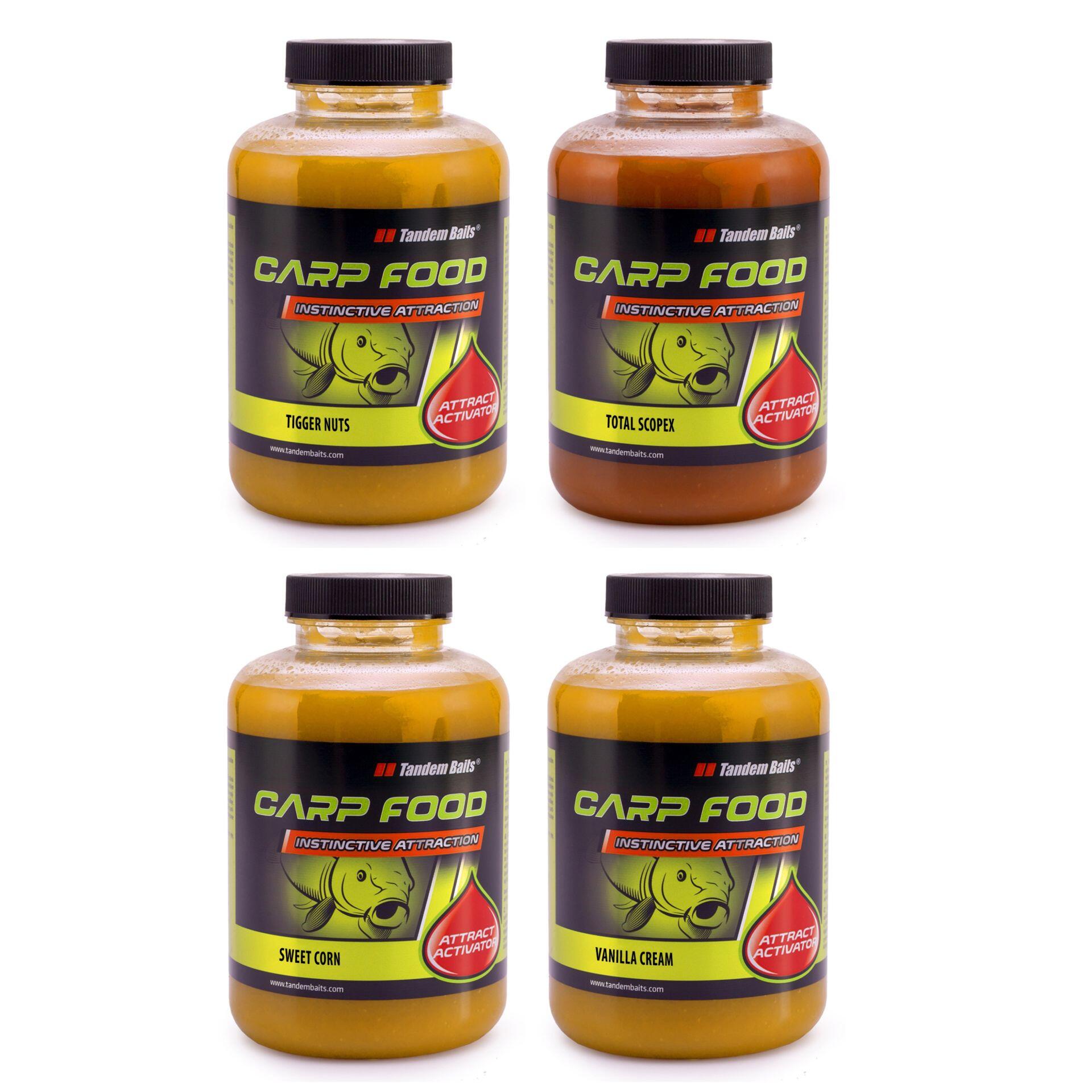 Karpiowy Aktywator Carp Food Karpiowy Attract 500ml Mix słodki master – 4 sztuki