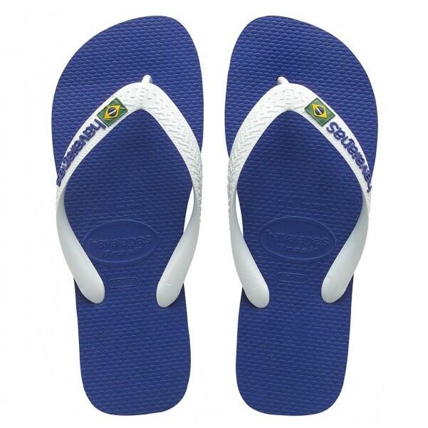 Sandały Havaianas Brasil Niebieskie dla Junior Mężczyzn